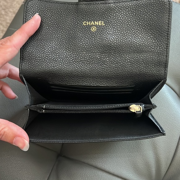 Chanel CC gusset classic wallet - Picture 3 of 7